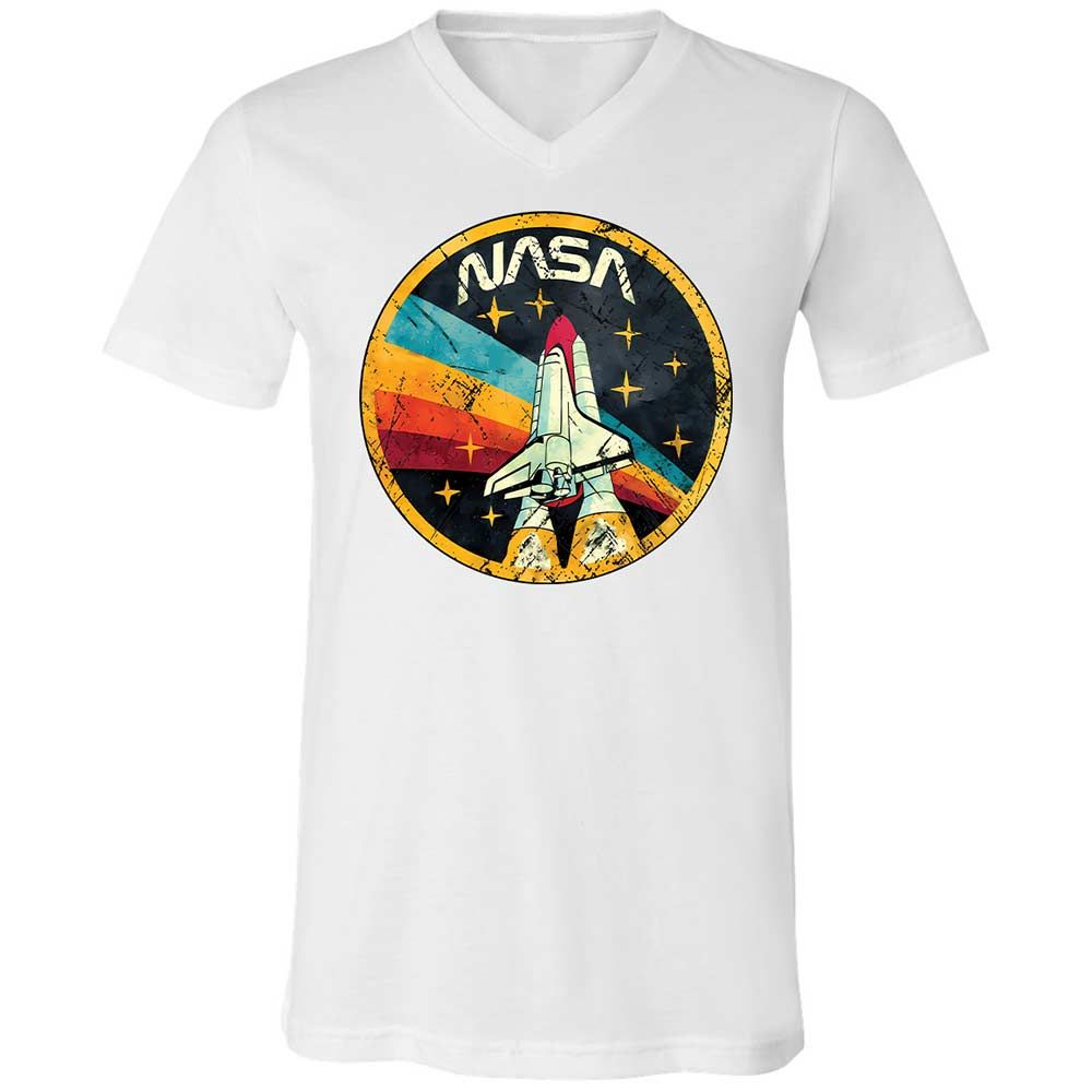 USA Space Agency Vintage Colors - White - 16