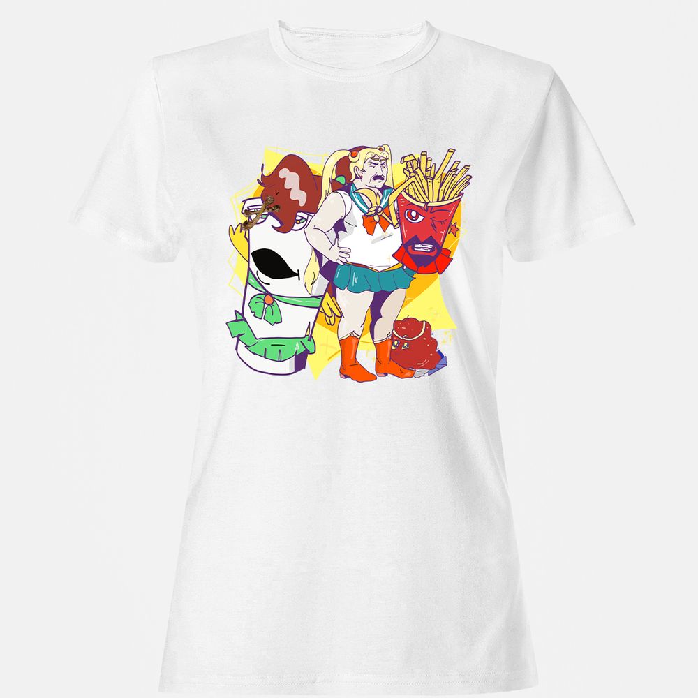 Women's T-Shirt - 7Y2UB47Q - White - 16
