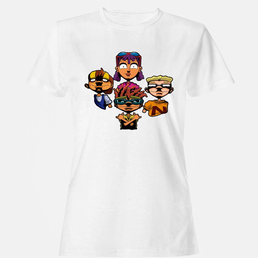Women's T-Shirt - 6LV52FGY - White - 16