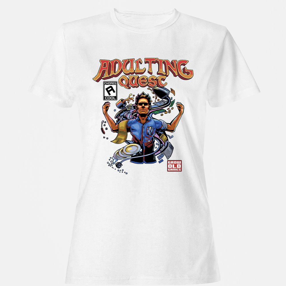 Women's T-Shirt - AT2CF5GD - White - 16
