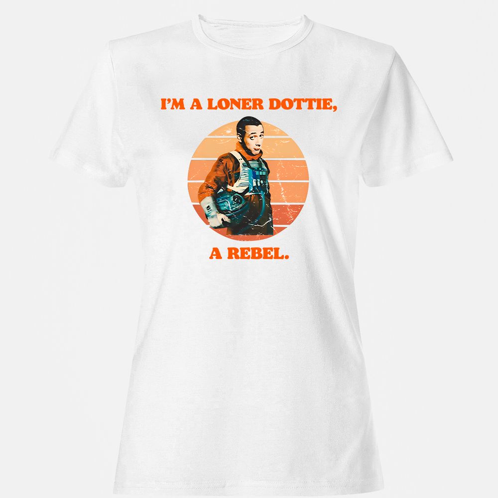 I'm a loner dottie a rebel - White - 16