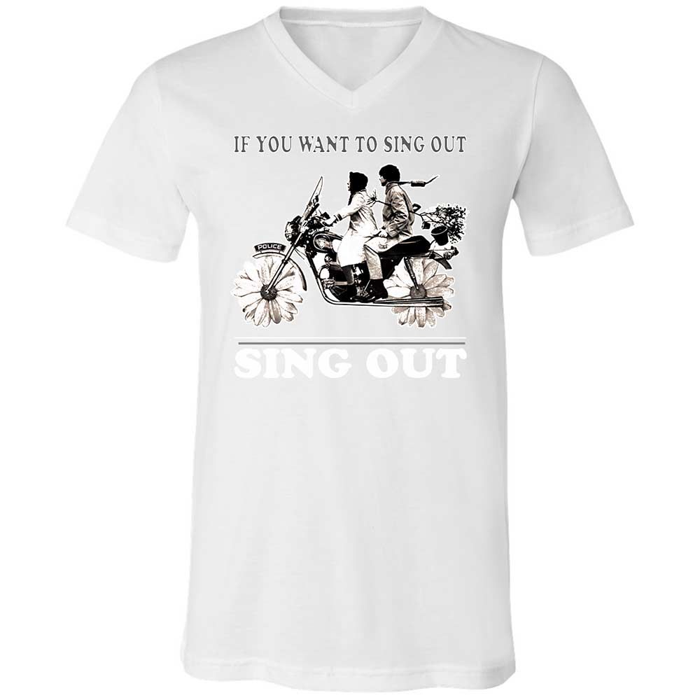 If you want to sing out, sing out - White - 16