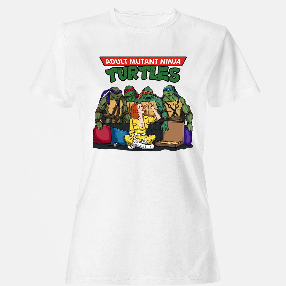 Women's T-Shirt - FQ67AX2H - White - 16