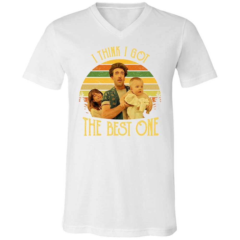 Unisex V-Neck T-Shirt - U8265BWB - White - 16