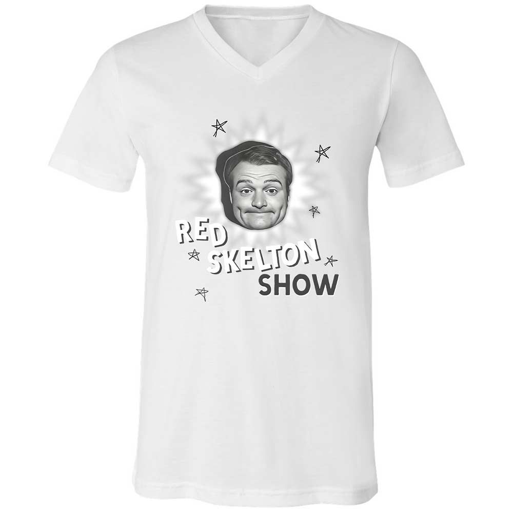 Unisex V-Neck T-Shirt - 564FDXTV - White - 16