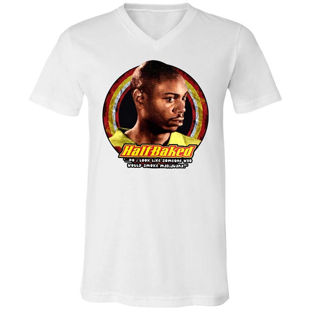 Unisex V-Neck T-Shirt - 9PQ6J2YV - White - 16