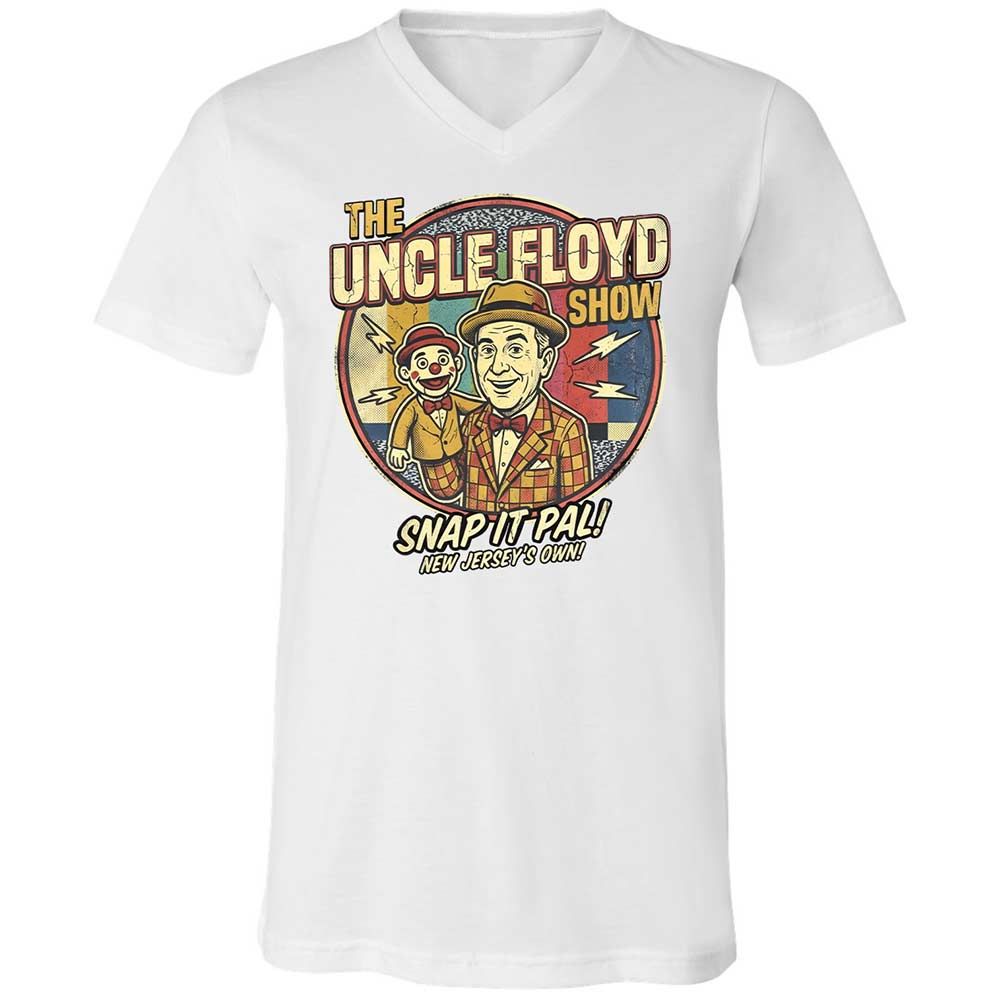 Unisex V-Neck T-Shirt - KGSH9SMS - White - 16