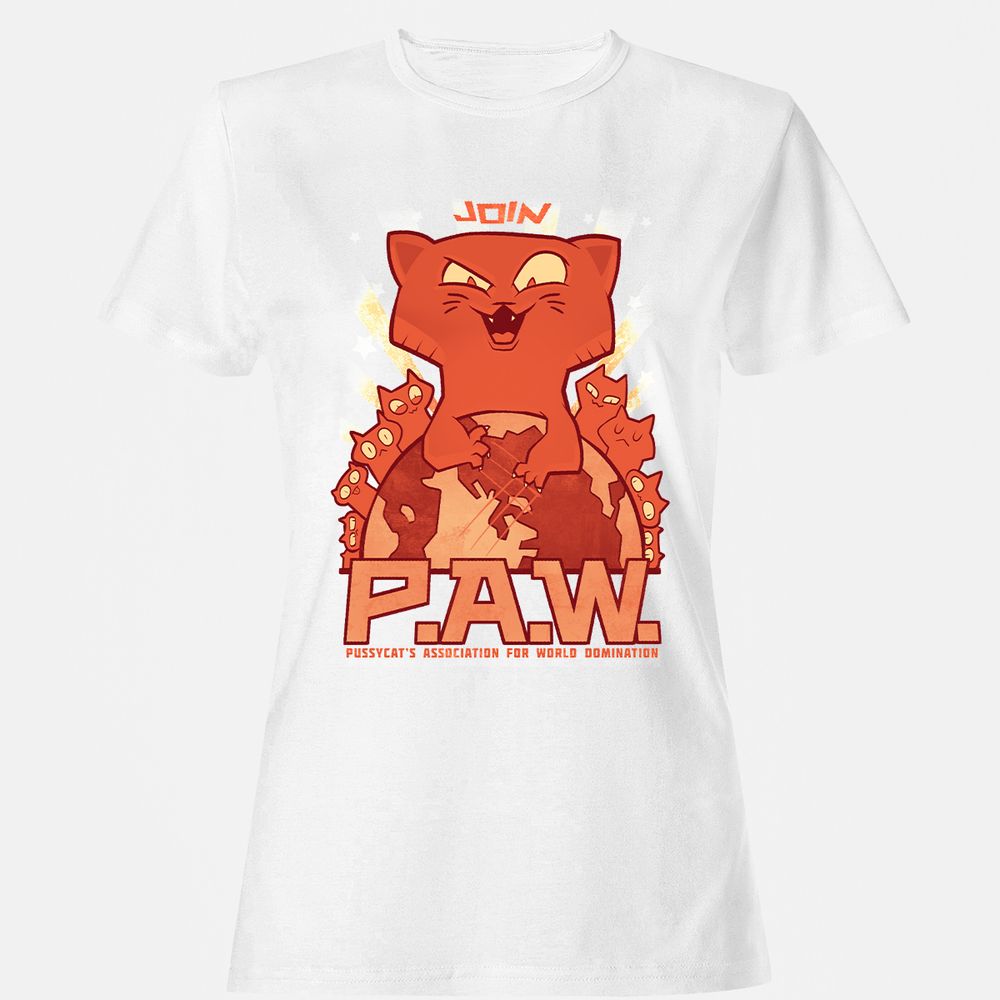 Women's T-Shirt - AKHXD7TQ - White - 16