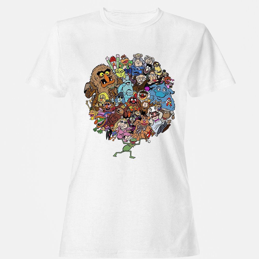 Women's T-Shirt - 4V6SHPYQ - White - 16