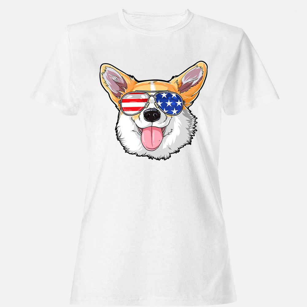 Women's T-Shirt - V8QJBY3S - White - 16