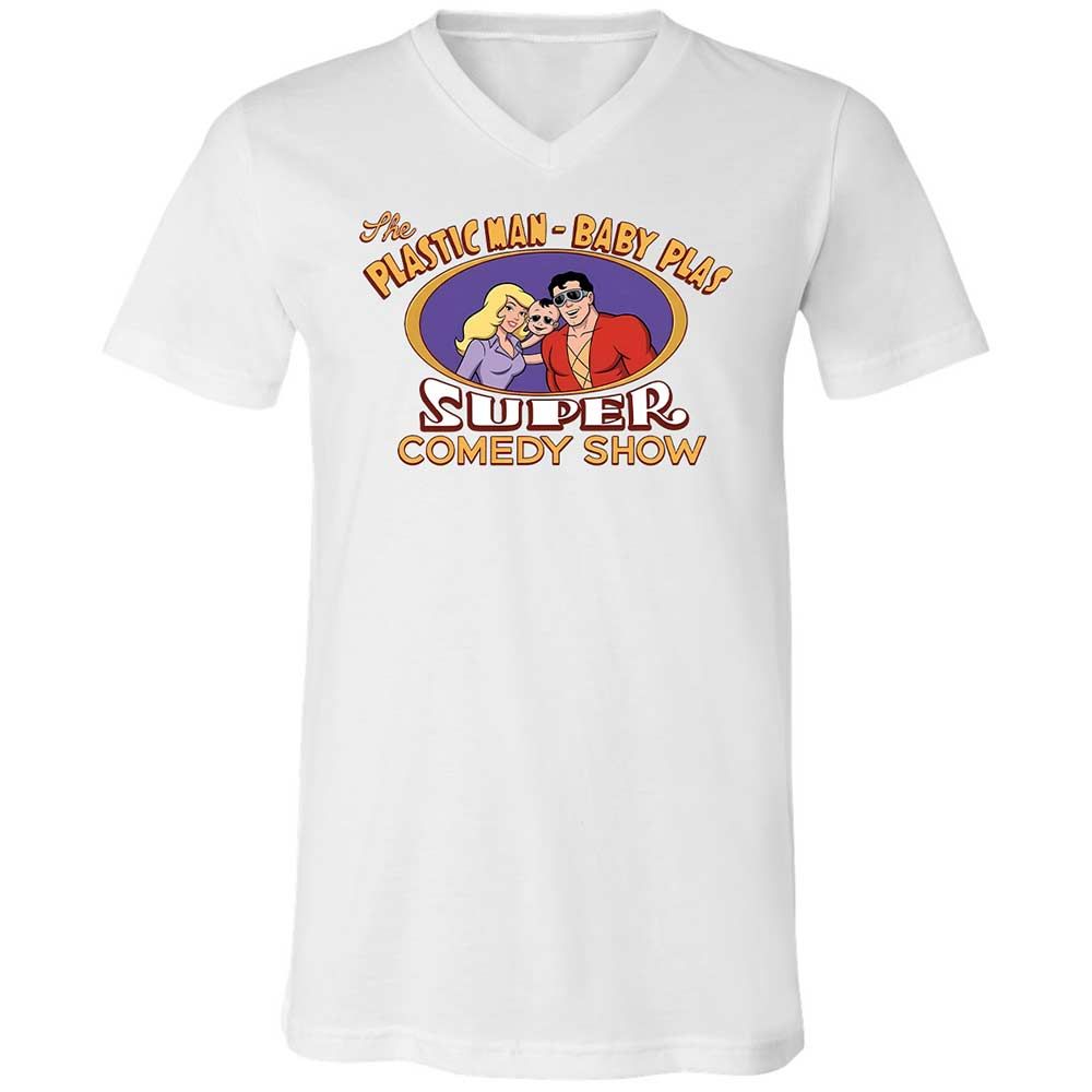 Unisex V-Neck T-Shirt - RZEMQHBU - White - 16