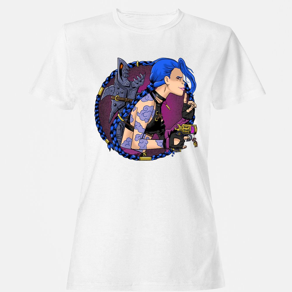 Women's T-Shirt - 1X7HGWCL - White - 16