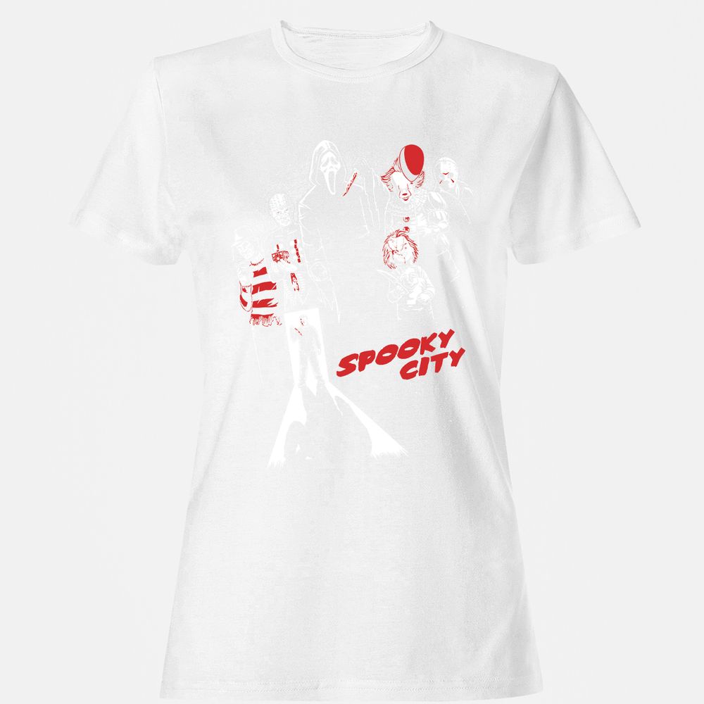 Women's T-Shirt - YQGWQA9P - White - 16