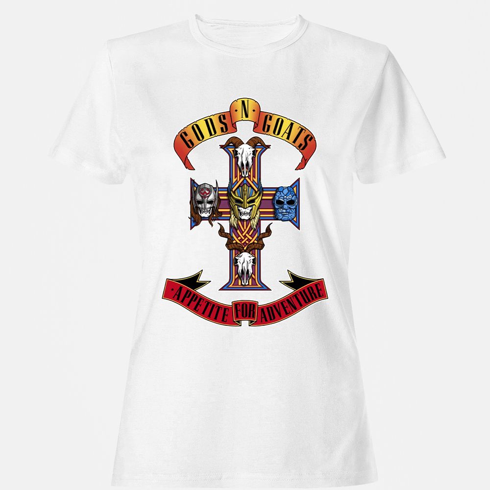 Women's T-Shirt - K9LQG8TS - White - 16