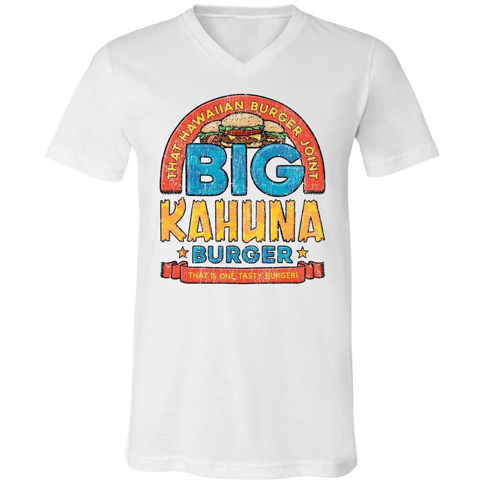 Unisex V-Neck T-Shirt - T4NZTXLQ - White - 16