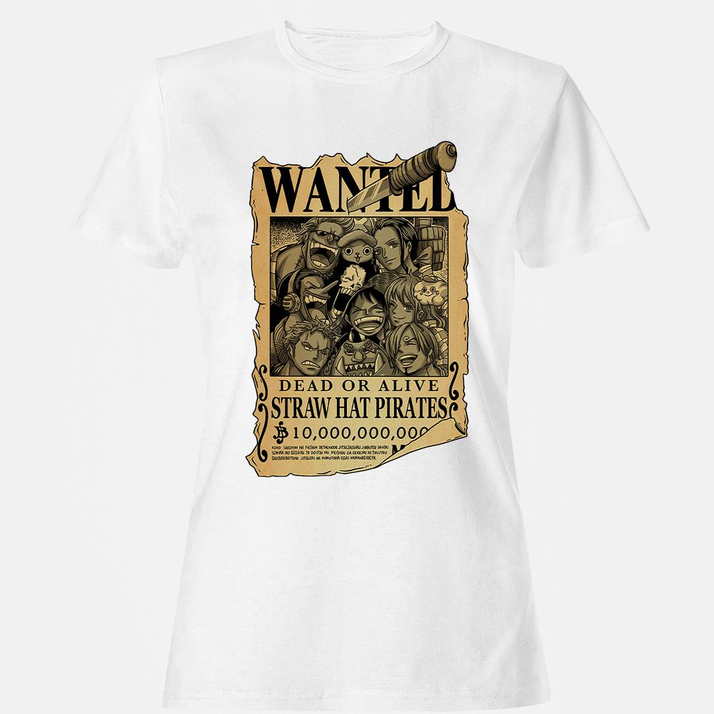 Women's T-Shirt - DF76BYV4 - White - 16