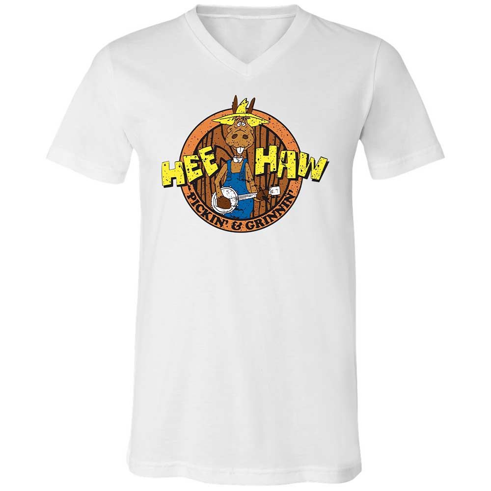 Unisex V-Neck T-Shirt - 3ZBESZ2J - White - 16