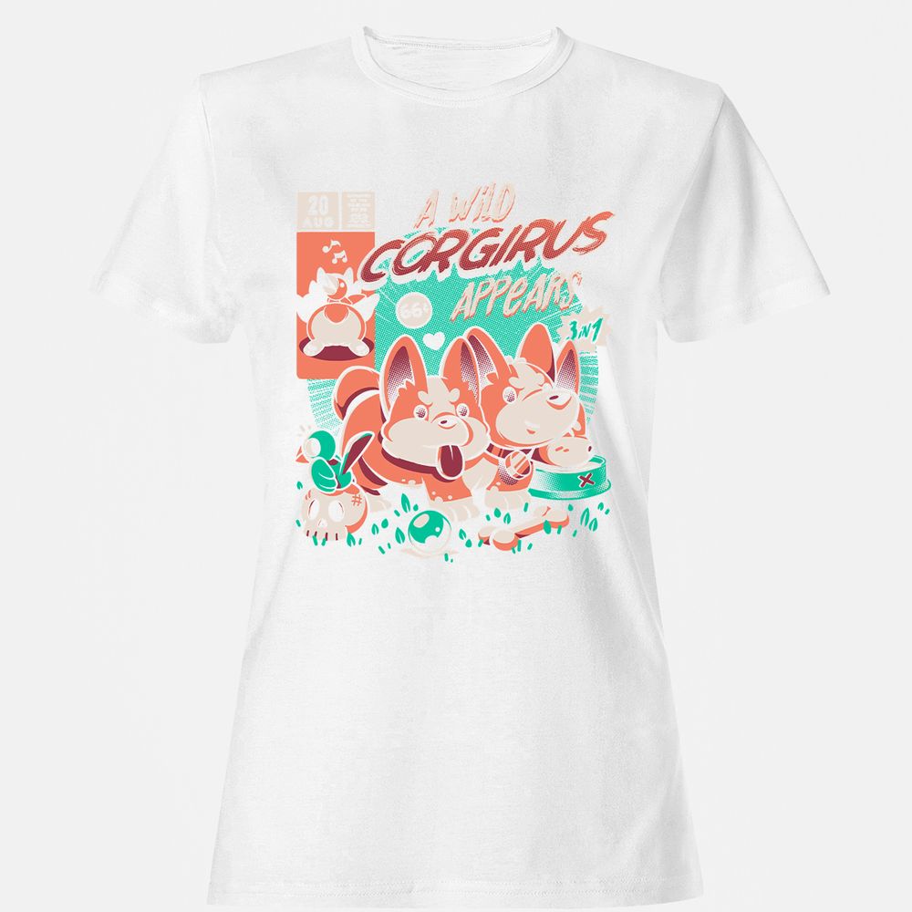 Women's T-Shirt - 3BSRU41K - White - 16