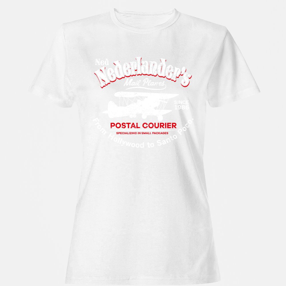 Women's T-Shirt - QL5Z7AMB - White - 16