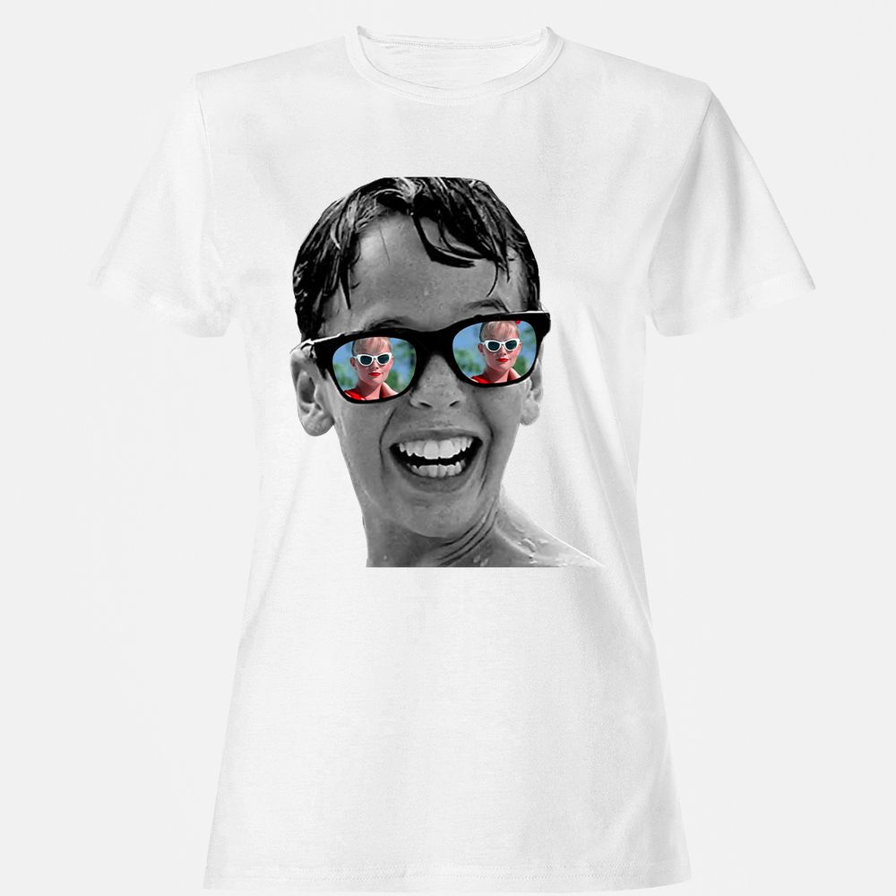 Women's T-Shirt - GWEQTFPZ - White - 16