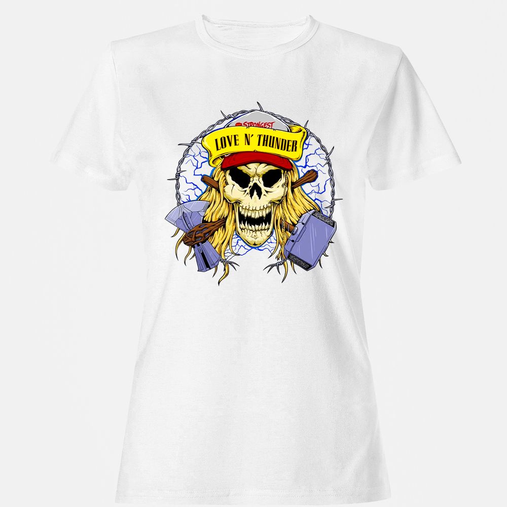 Women's T-Shirt - TVQHSJ5Y - White - 16