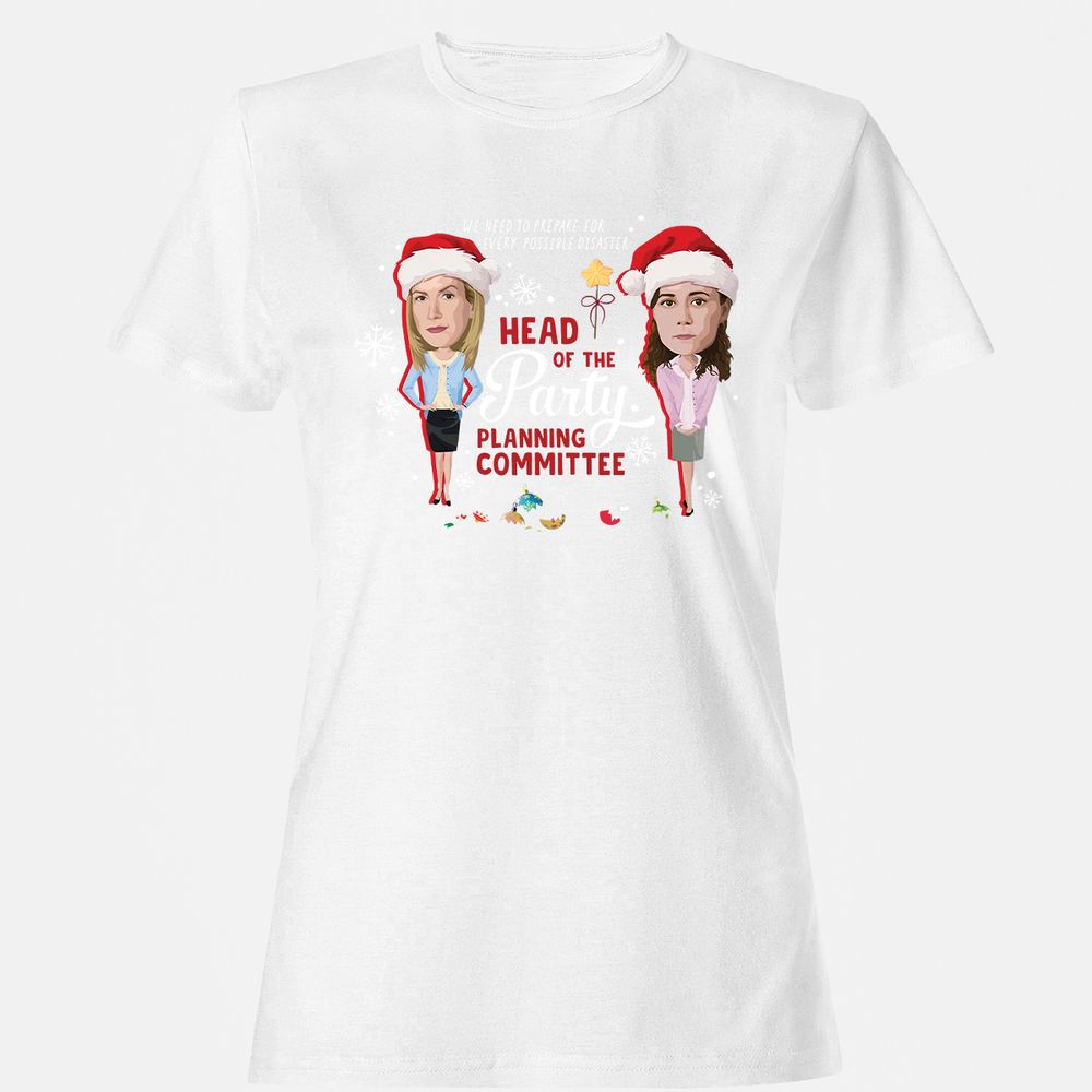 Head Of The Party Planning Committee Christmas - White - 16