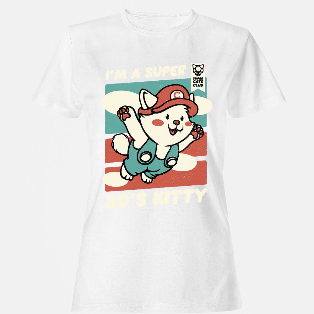 Women's T-Shirt - QGA4RECZ - White - 16