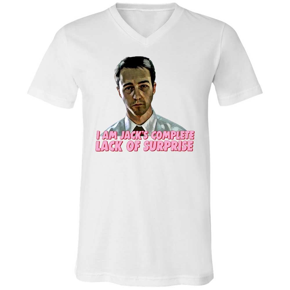 Unisex V-Neck T-Shirt - DLYYHRVF - White - 16