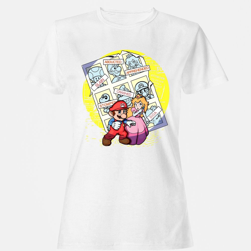 Women's T-Shirt - SKEBKXDE - White - 16