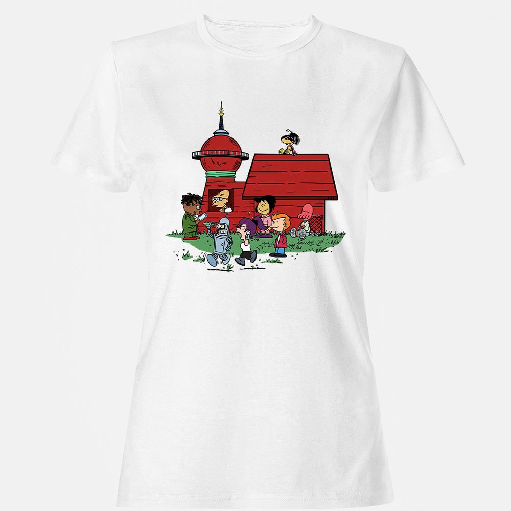 Women's T-Shirt - ZAVJPEJ5 - White - 16