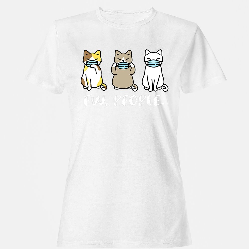 Women's T-Shirt - M9QEDFU8 - White - 16