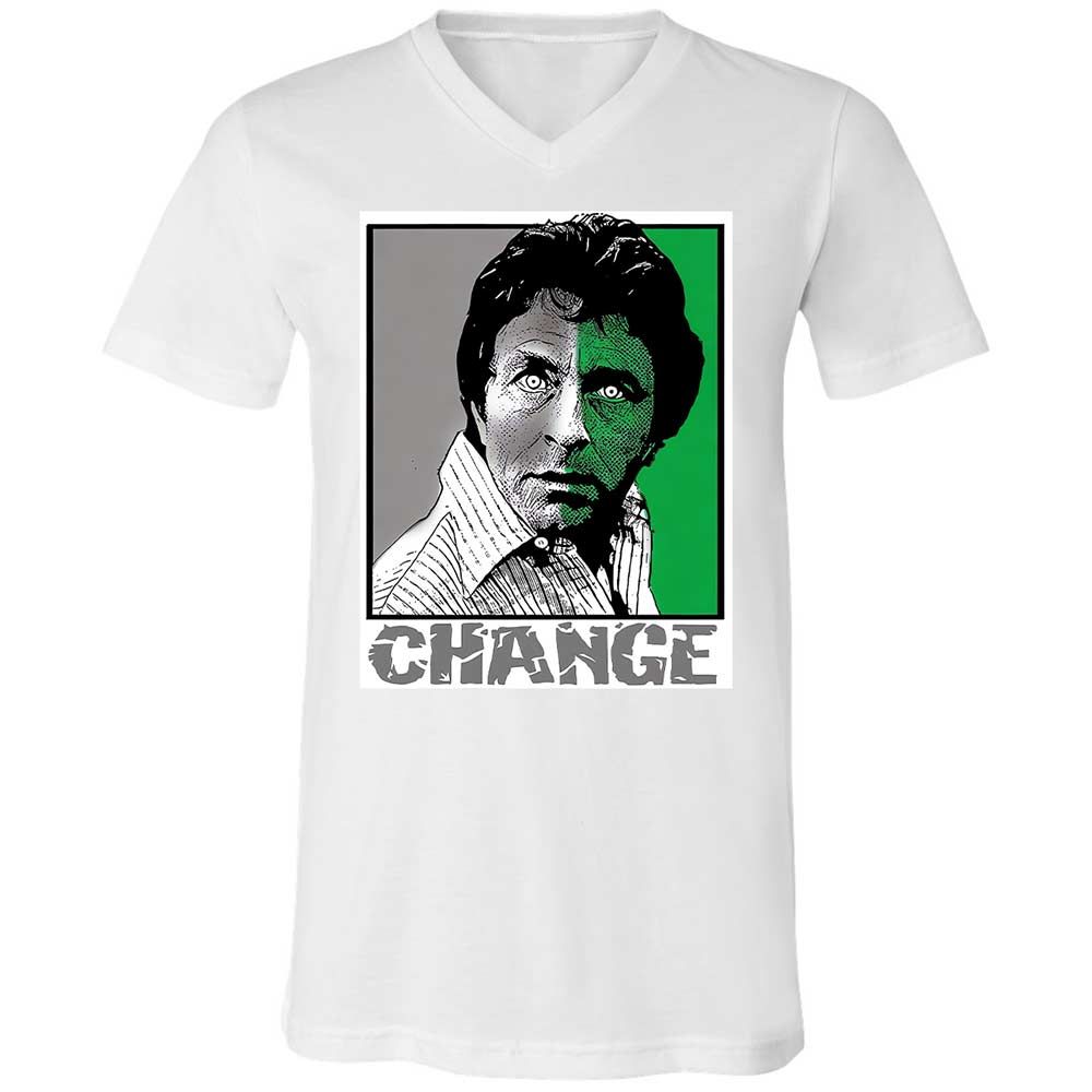 Unisex V-Neck T-Shirt - TSZ87PA6 - White - 16