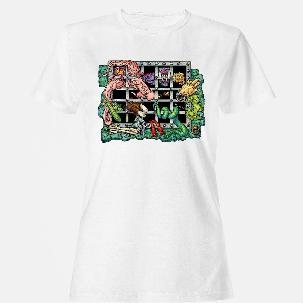 Women's T-Shirt - 59ZDEWYX - White - 16