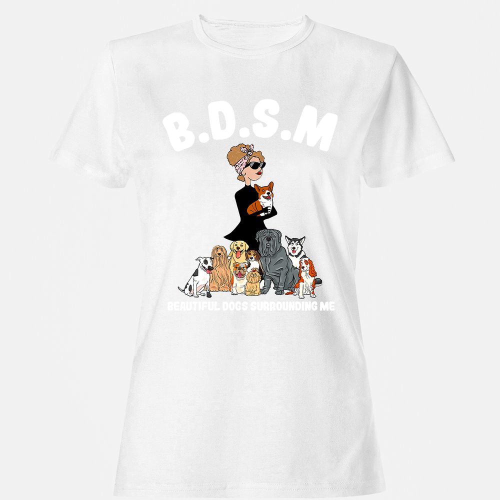 Women's T-Shirt - ZCKD57Q8 - White - 16