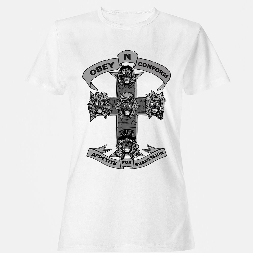Women's T-Shirt - V1JKA5VG - White - 16