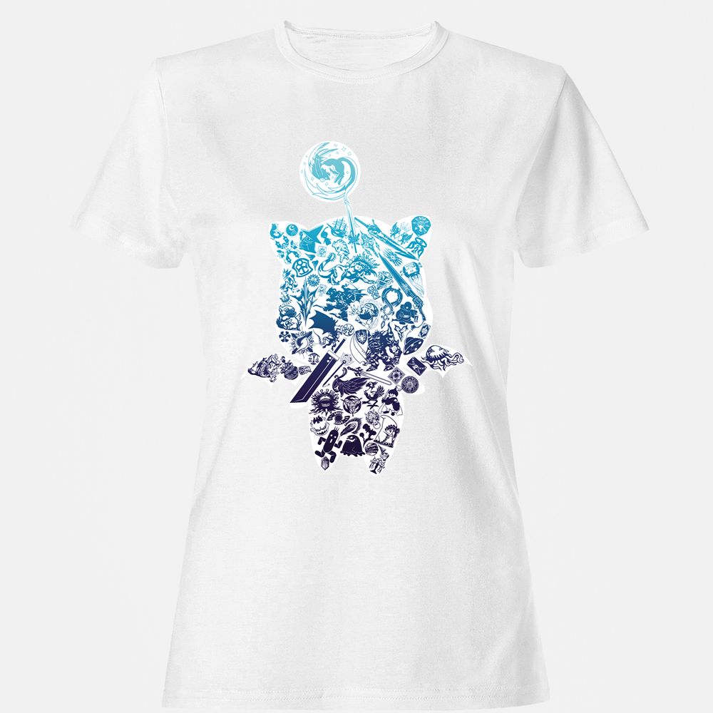 Women's T-Shirt - 3N7JRFHX - White - 16