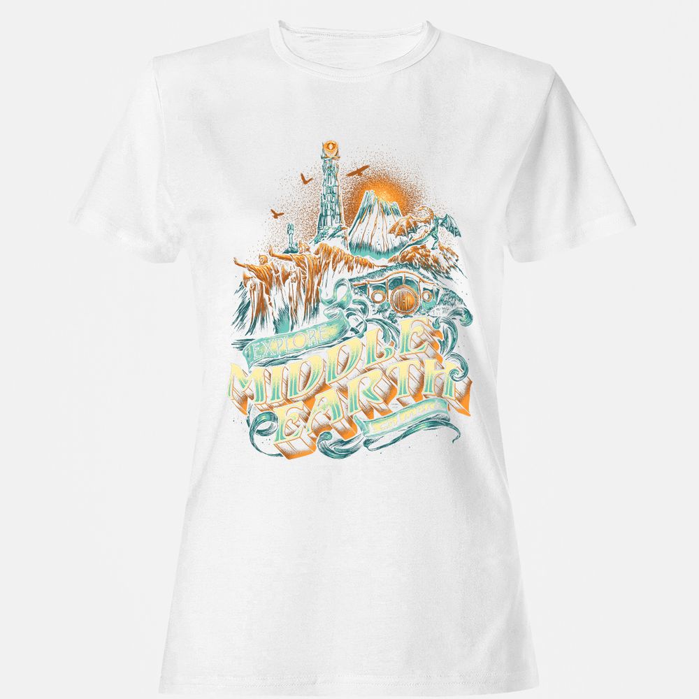 Women's T-Shirt - 9A3VMTK9 - White - 16