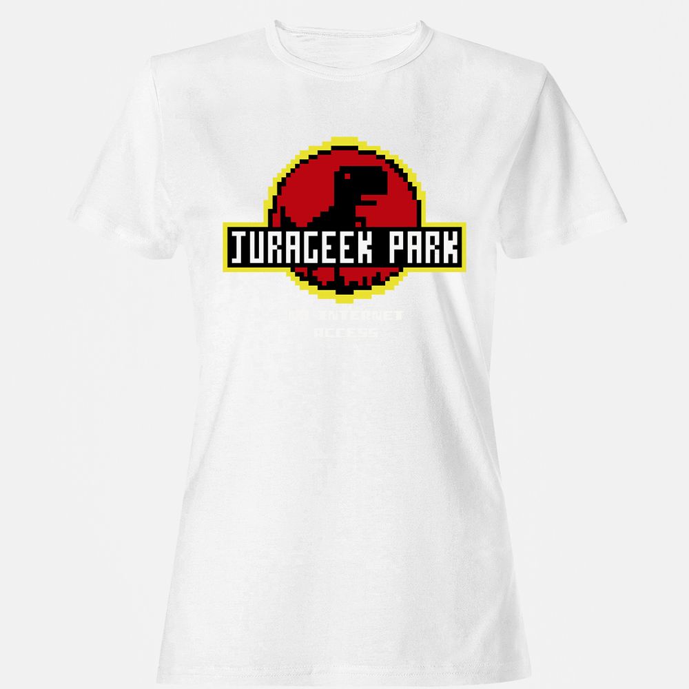 Women's T-Shirt - QYYFW99U - White - 16