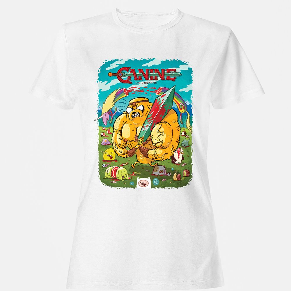 Women's T-Shirt - BH3Y6C98 - White - 16
