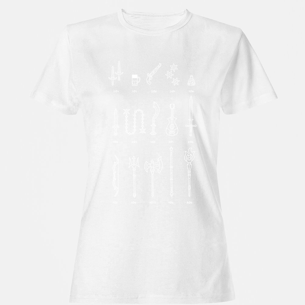 Women's T-Shirt - HZZAWJKM - White - 16
