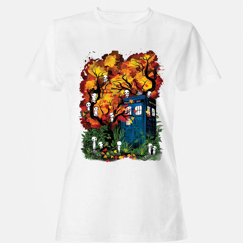 Women's T-Shirt - QP7CRSKD - White - 16