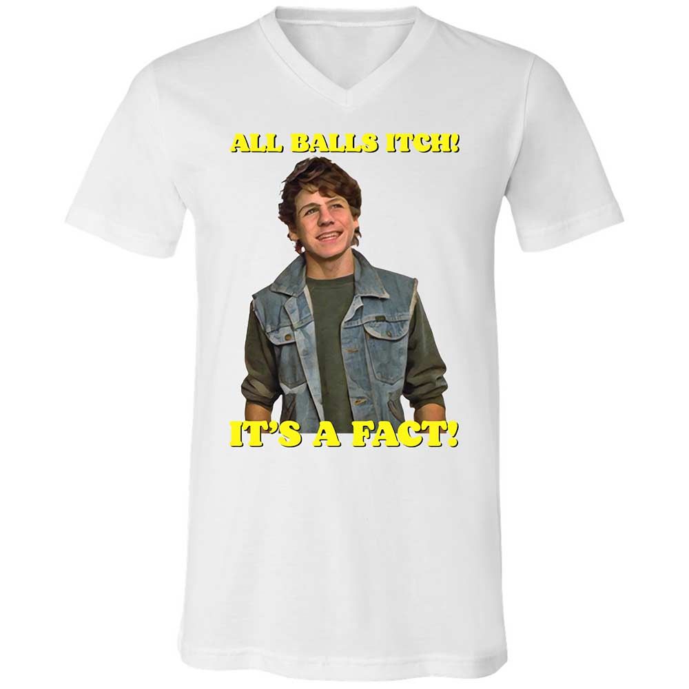 Unisex V-Neck T-Shirt - P29SQRUD - White - 16