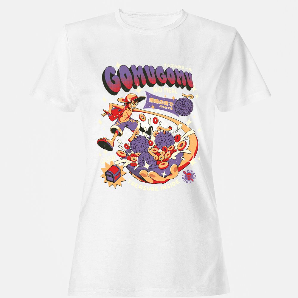 Women's T-Shirt - Q14D5ZB1 - White - 16
