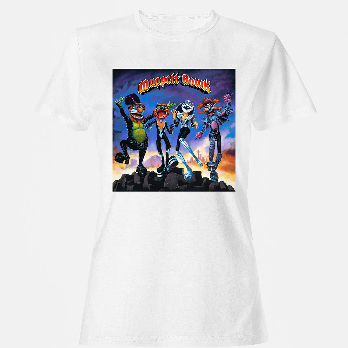 Women's T-Shirt - P9XEUXY6 - White - 16