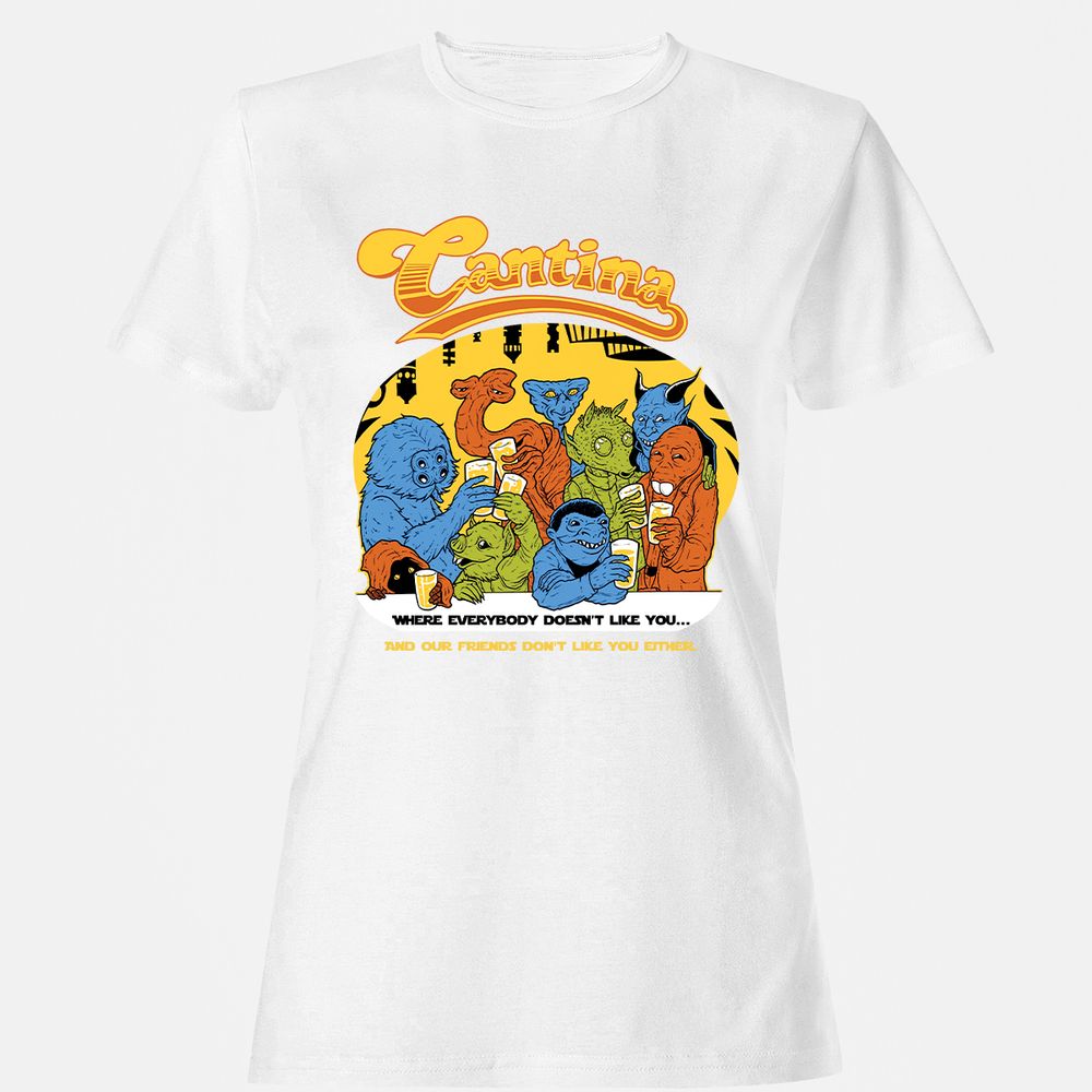 Women's T-Shirt - 4LVGE2VZ - White - 16