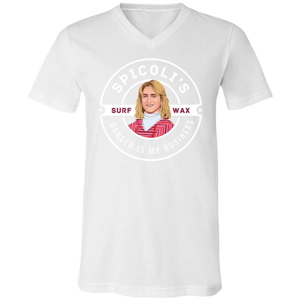 Unisex V-Neck T-Shirt - P8MGEWTS - White - 16