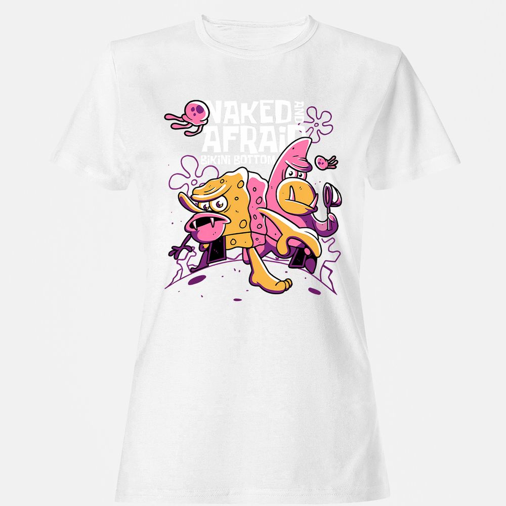 Women's T-Shirt - 4KJBJFST - White - 16