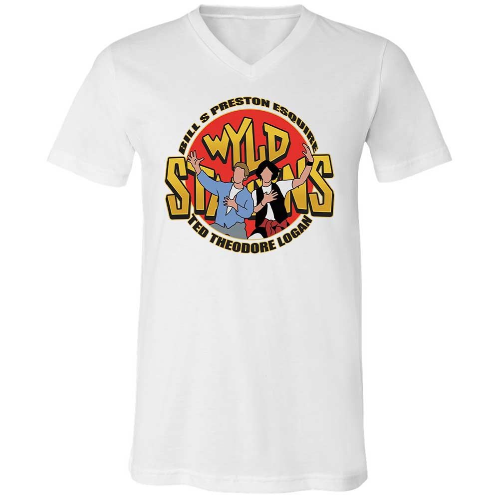 Unisex V-Neck T-Shirt - FB1J95J3 - White - 16