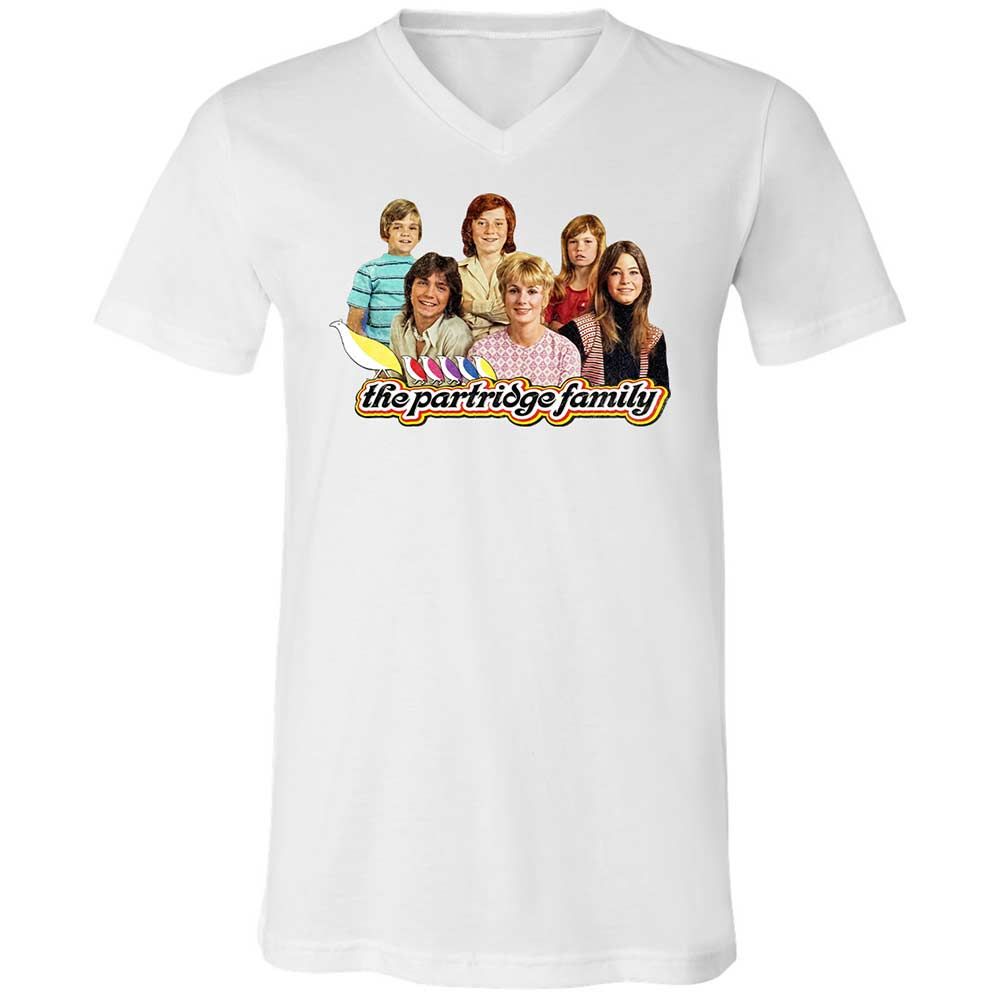Unisex V-Neck T-Shirt - DT9ME8YH - White - 16