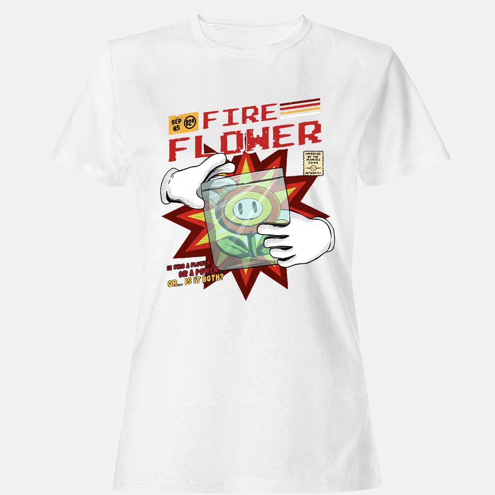Women's T-Shirt - KP7HGEQS - White - 16